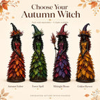 💥LAST DAY 50% OFF - 🧙 Enchanted Autumn Witch Figurine (📦Buy 3 Free Shipping)