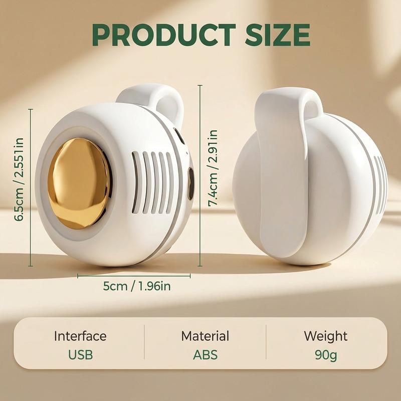 📢📢50% OFF !! ⏰ Bladeless Fan – Ultra-Light & 1.5h Fast Charge ⚡🌀