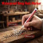 Extended Tip Marker Pen, Quick Dry Ink For Deep Hole Marking🎯