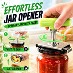 Stainless Steel Jar Opener & Bottle Lid Remover