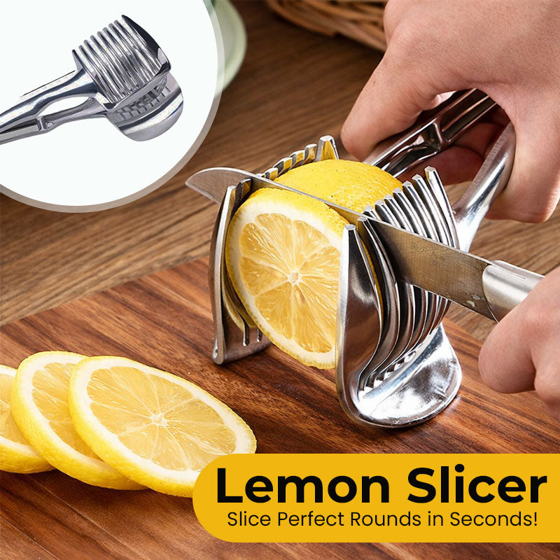 🍋 Lemon Slicer – 50% OFF | Perfect Slices in Seconds!