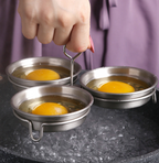 🥚 304 Stainless Steel Egg Cooker – Premium Food-Grade, Sturdy Mold Frame & Easy Unmolding ✨