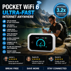 2026 HOT SALE50K+ SOLD! 50% OFF! Mobile Hotspot – Portable WiFi, full coverage anywhere. No contract, no setup. Stay connected on the go!