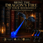 🐉 Dragon Bookshelf Nook Light  🔥