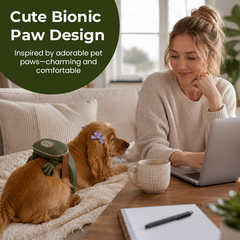 🐾 Bionic Pet Paw Heated Massager