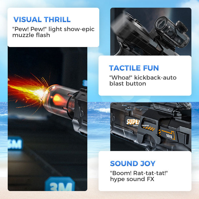 🌊Summer Discount - 50% Off💦🔫Fast Mode Ice Explosion Pistol Water Gun
