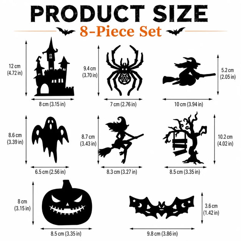 Halloween LED Silhouette Lights