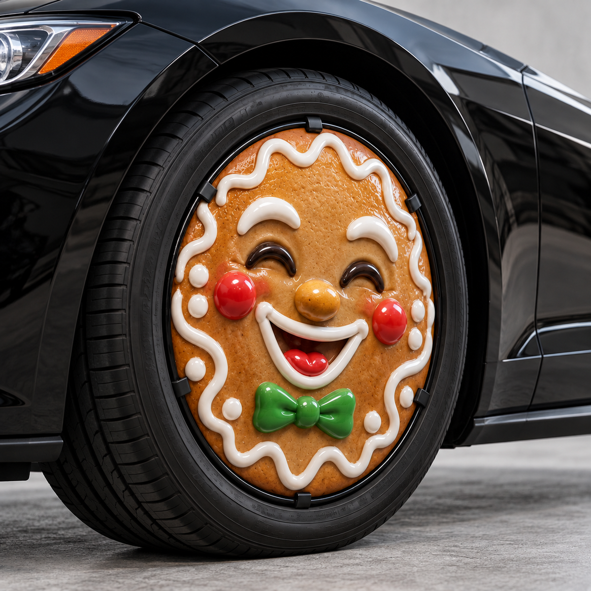 Christmas Face Wheel Cover 2026