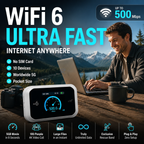 2026 HOT SALE50K+ SOLD! 50% OFF! Mobile Hotspot – Portable WiFi, full coverage anywhere. No contract, no setup. Stay connected on the go!