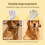 Waterless Pet Grooming Gloves