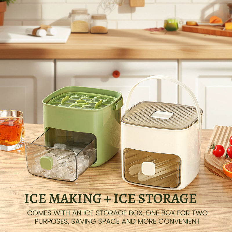 📢📢LAST DAY SALE 50% OFF🧊Portable Push-To-Pull Ice Tray
