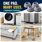 🔥 Heavy-Duty Anti-Vibration Foot Pads – Anti-Slip, Noise-Reducing & Moisture-Resistant