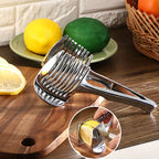 🍋 Lemon Slicer – 50% OFF | Perfect Slices in Seconds!