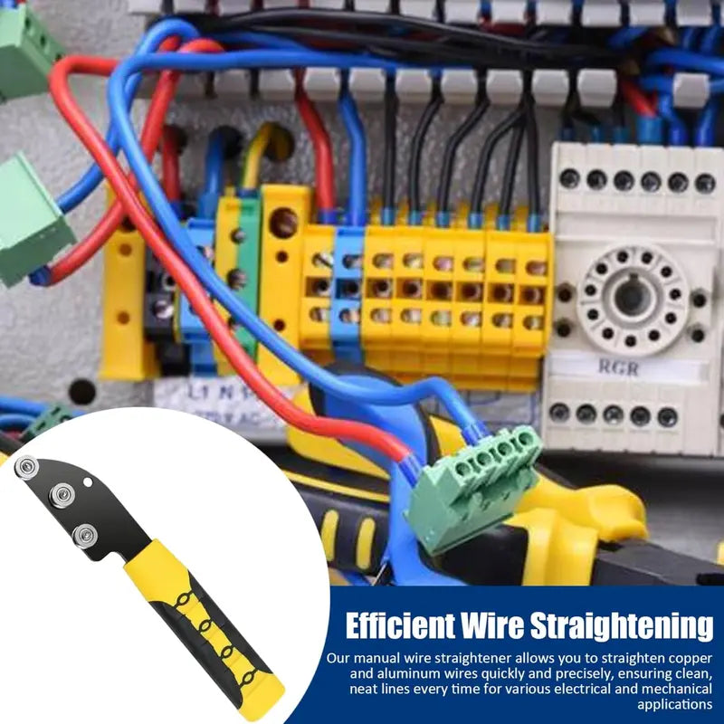 🔧⚡ Stainless Steel Cable Straightener Tool – Straighten Wires Faster, Work Smarter! 💪📏