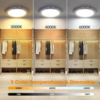 💥Big Sale-50% Off💡Rechargeable Motion Sensor Ceiling Light with Remote - Magnetic Wireless Ceiling Light Battery Powered