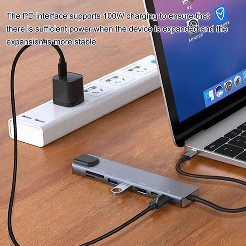 📢📢49% OFF!!⏰Eight-In-One Multi-Interface Docking Station Converter