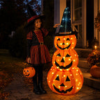 🎃Halloween Light-Up Pumpkin Tower