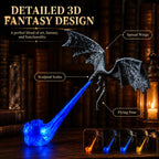 🐉 Dragon Bookshelf Nook Light  🔥