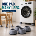 🔥 Heavy-Duty Anti-Vibration Foot Pads – Anti-Slip, Noise-Reducing & Moisture-Resistant