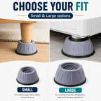 🔥 Heavy-Duty Anti-Vibration Foot Pads – Anti-Slip, Noise-Reducing & Moisture-Resistant