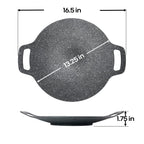 15" Versatile Grill Pan 🔥 Indoor & Outdoor Cooking