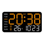 📢📢49% OFF !! ⏰Multifunctional decorative LED digital wall clock，The limitless digital clock for the modern UK home
