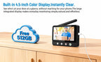1080p Smart Video Doorbell Camera - Home Security Monitoring