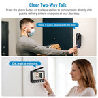 1080p Smart Video Doorbell Camera - Home Security Monitoring