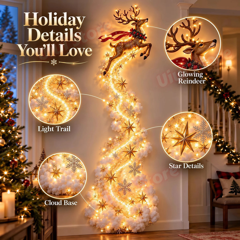 Christmas Trail Wall Light- Christmas  Wall Decoration
