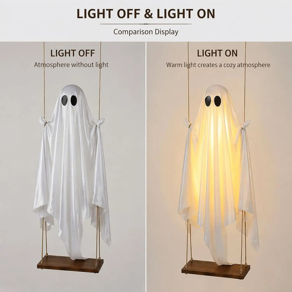 Glowing Swinging Ghost