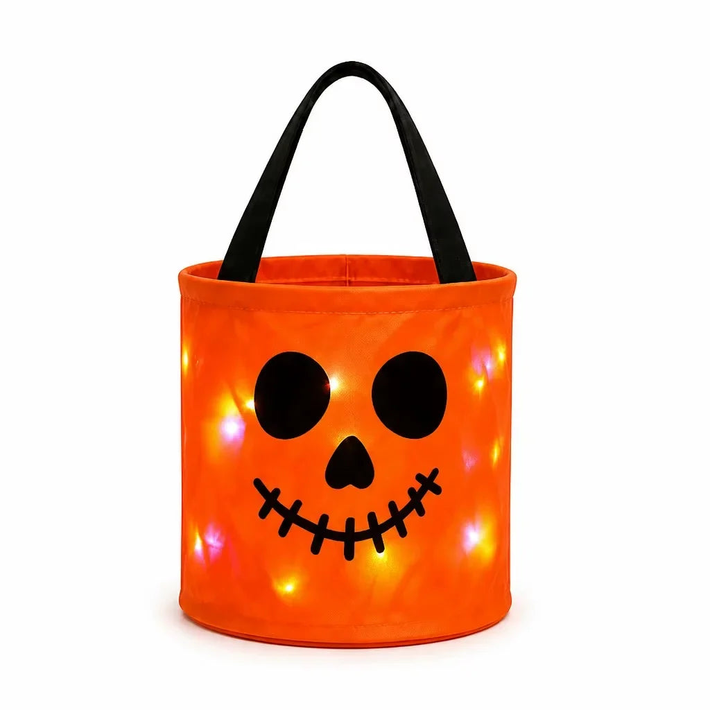 LED Halloween Candy Bucket
