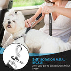 Shock-Absorbing Dog Car Restraint