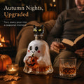 Ghost Pumpkin Halloween Decanter 🎃 🎃 Spooky Glass Whiskey Bottle