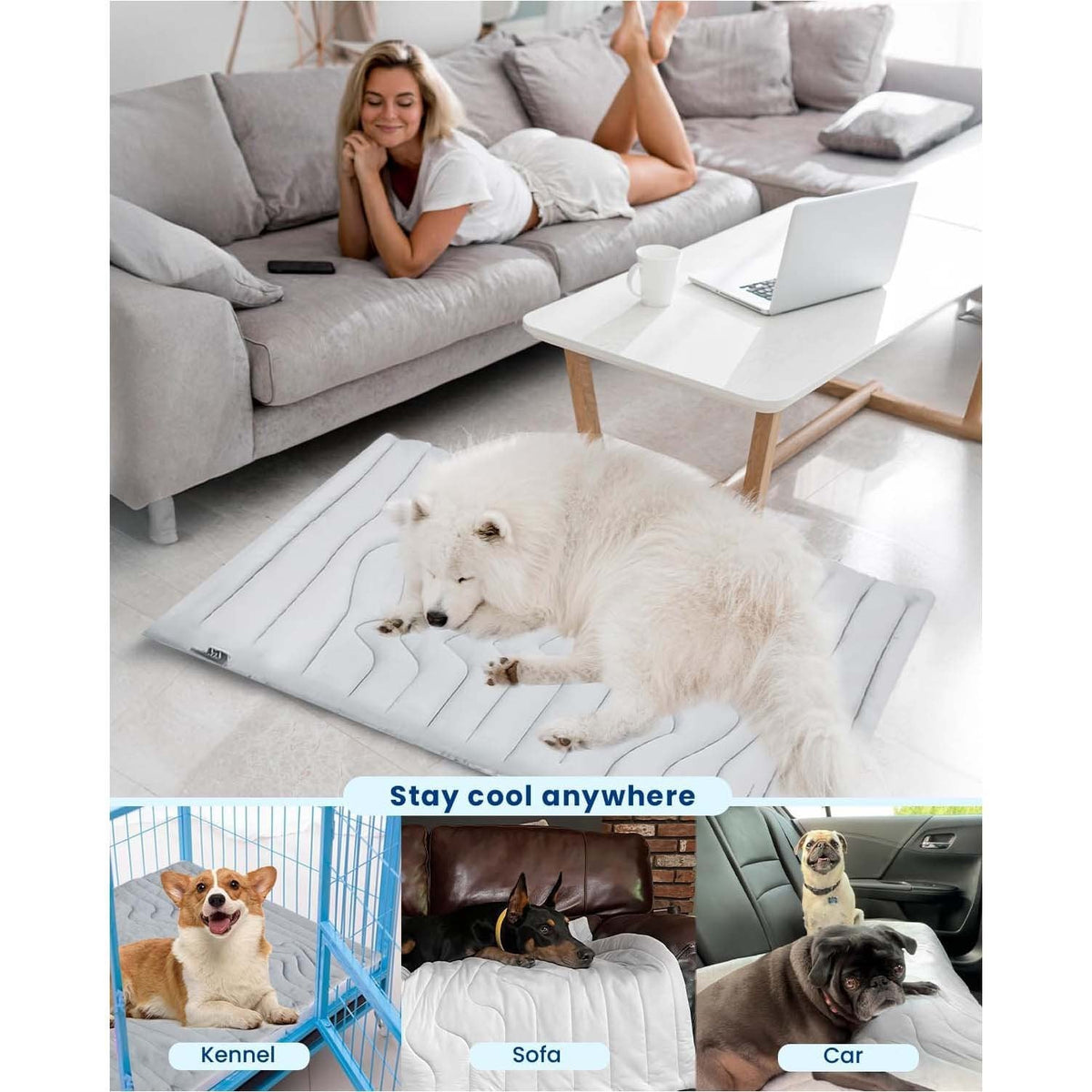 💥LAST DAY SALE 50% OFF💥Dog Cooling Eco-friendly Mat, Cooling Pad