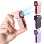 🌬️ Turbo Handheld Fan – LED Display, 6 Speeds, 3000mAh 🔋