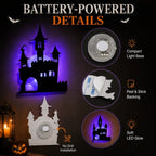 Halloween LED Silhouette Lights