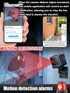 W03 Smart WiFi Security Camera – 1080P HD, Night Vision, Motion Detection, Low Power