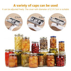 Stainless Steel Jar Opener & Bottle Lid Remover