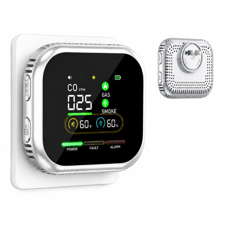 6-in-1 Battery Rotable Air Safety Monitor