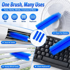 Bendable Microfiber Head,Reusable Dust Remover