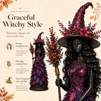 💥LAST DAY 50% OFF - 🧙 Enchanted Autumn Witch Figurine (📦Buy 3 Free Shipping)