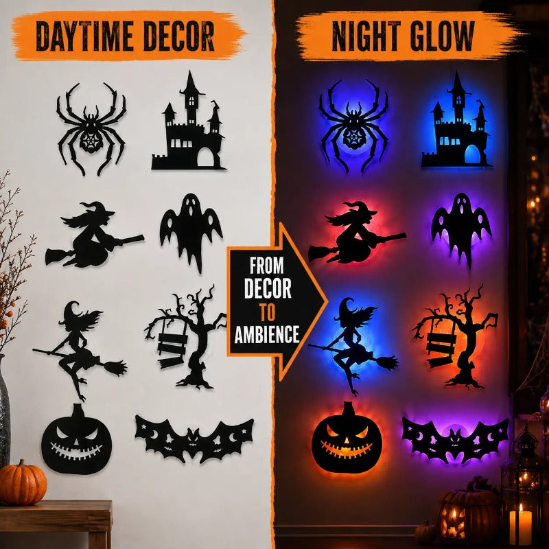 Halloween LED Silhouette Lights