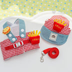 3-in-1 Pet Harness Set with Sun Hat & Leash