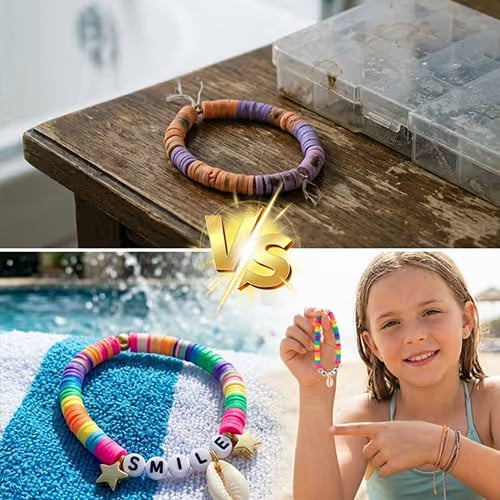 Clay Beads Bracelet Making Kit