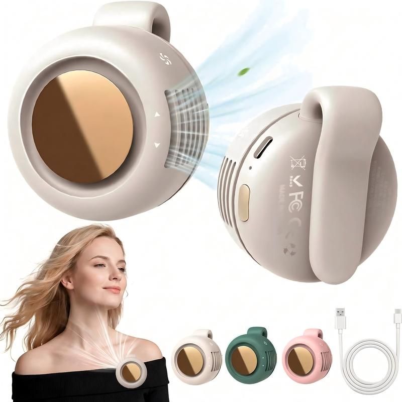 📢📢50% OFF !! ⏰ Bladeless Fan – Ultra-Light & 1.5h Fast Charge ⚡🌀