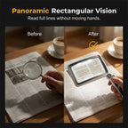 Folding Handheld Magnifying Glass with Light for Reading