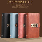 A6 Savings Notebook with Lock - Budget Planner & Organizer