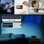 🔥BUY MORE SAVE MORE⏰Smart Digital Projection Clock🕰️