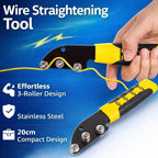 🔧⚡ Stainless Steel Cable Straightener Tool – Straighten Wires Faster, Work Smarter! 💪📏