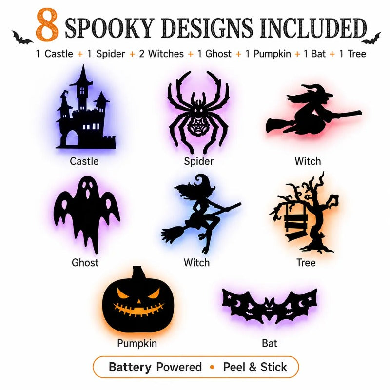 Halloween LED Silhouette Lights
